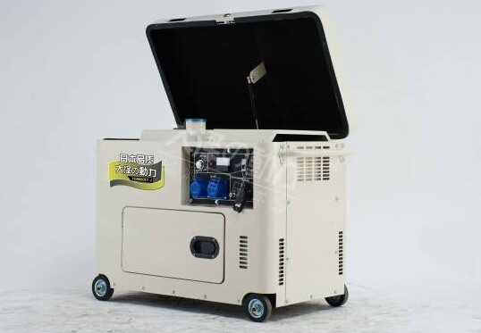 富文镇科克8kw小型柴油发电机组